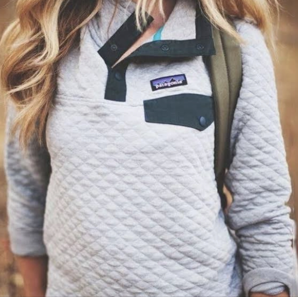 Patagonia Cotton Quilt Snap-T Pullover